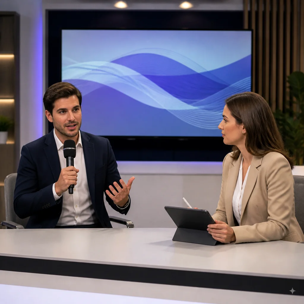 Treinamento de apresentadores